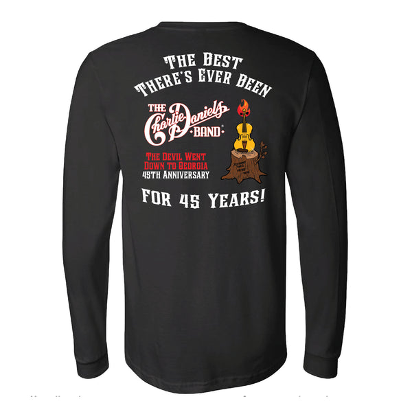 NEW! "The Devil Went Down To Georgia" 45th Anniversary Long Sleeve T-Shirt