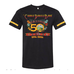 NEW! Fire on the Mountain 50th Anniversary Short Sleeve Tee