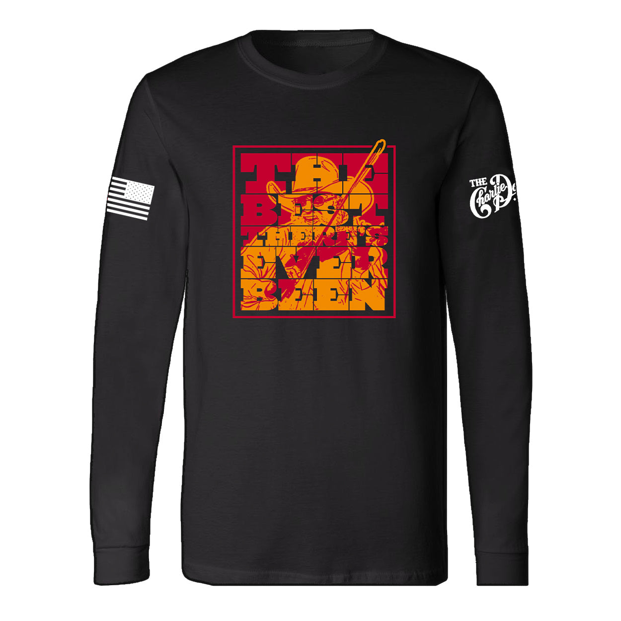 L】Charlie Daniels Band バンドTシャツ 黒□ビンテージ