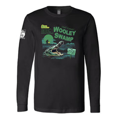 PRE-ORDER - Visit Scenic Wooley Swamp Black Long Sleeve Tee