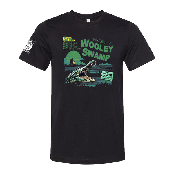NEW! - Visit Scenic Wooley Swamp Black Short Sleeve Tee