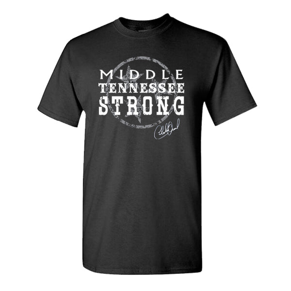 CLOSEOUT! Middle Tennessee Strong Black Tee