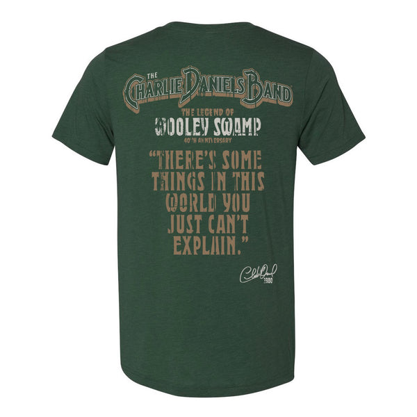 HUNTER GREEN Visit Scenic Wooley Swamp  Tee *BACK IN STOCK!!*