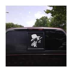 Large CD Truck Emblem Window Vinyl Decal